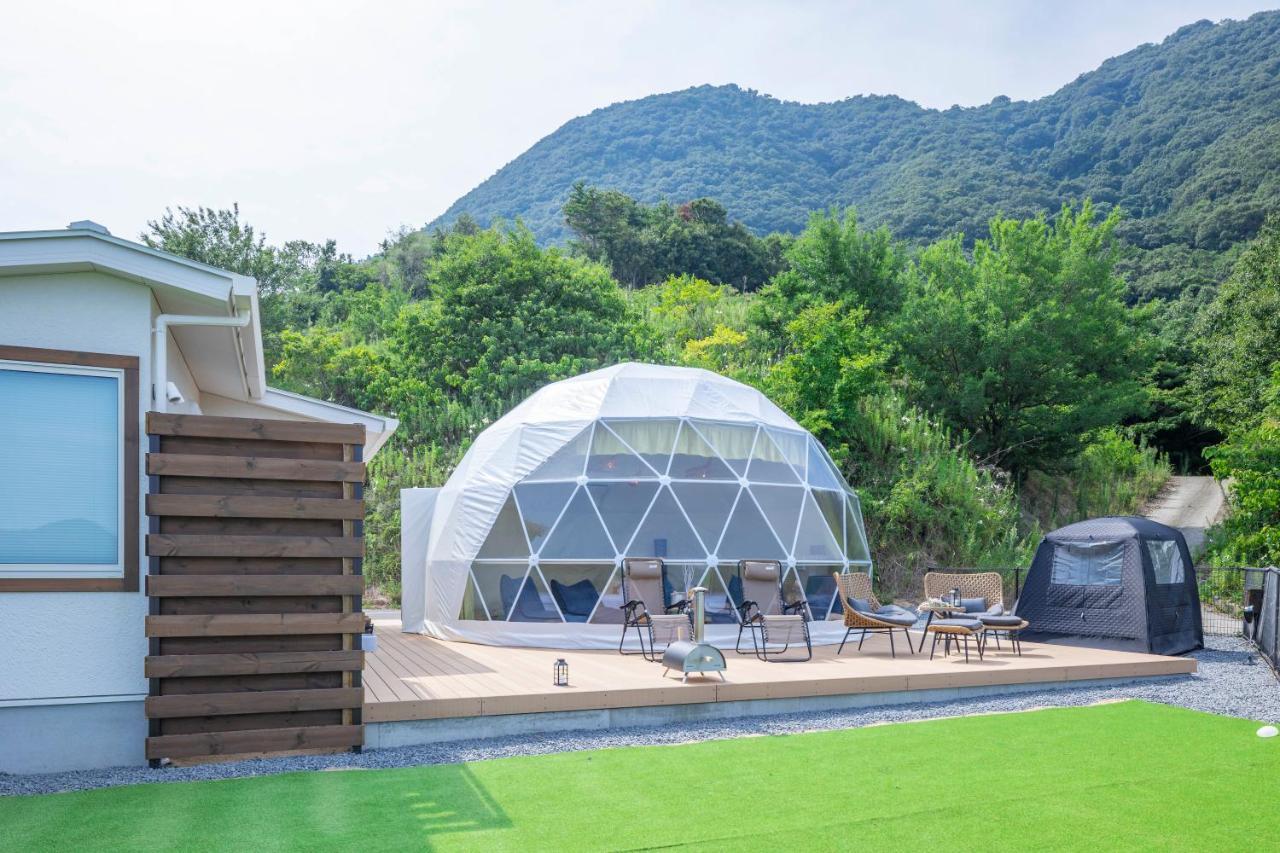 Villa Lemon Farm Glamping Simanami à Onomichi Extérieur photo