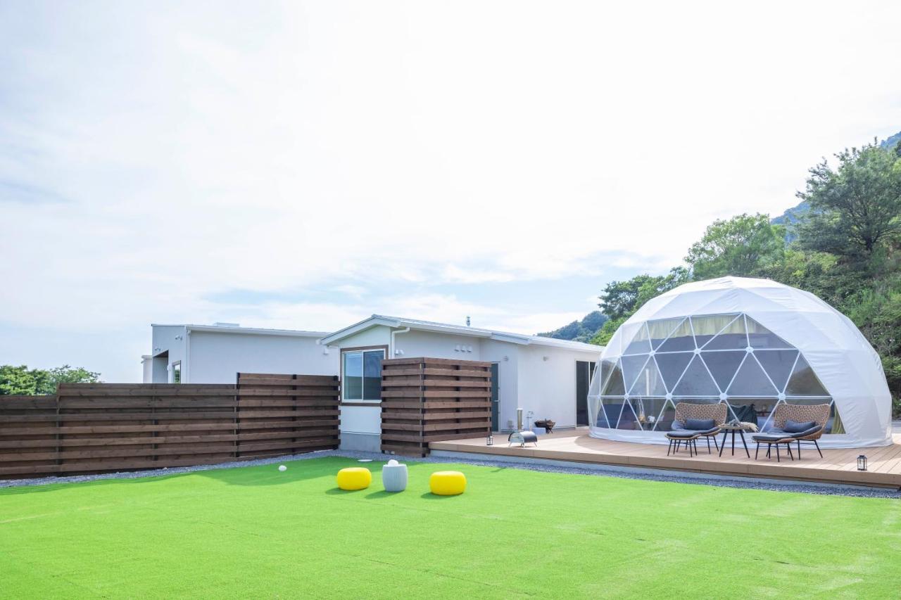 Villa Lemon Farm Glamping Simanami à Onomichi Extérieur photo